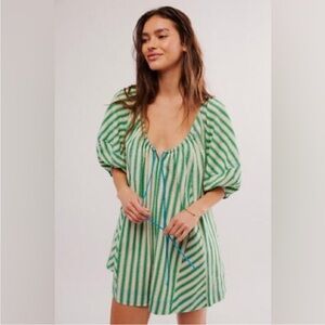 Free People Bop Around Romper - Size L